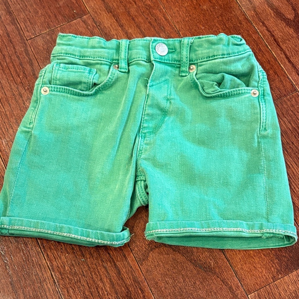 Zara Green Kids Shorts